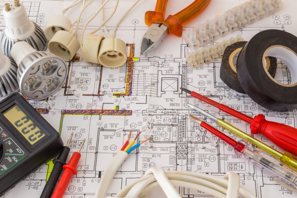 Electrician working project in new jersey