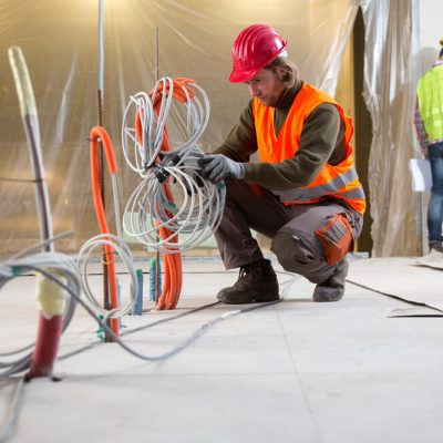 Electrician Performing wiring in new jersey