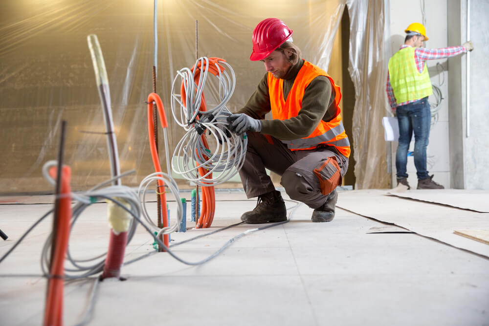 Electrician Performing wiring in new jersey